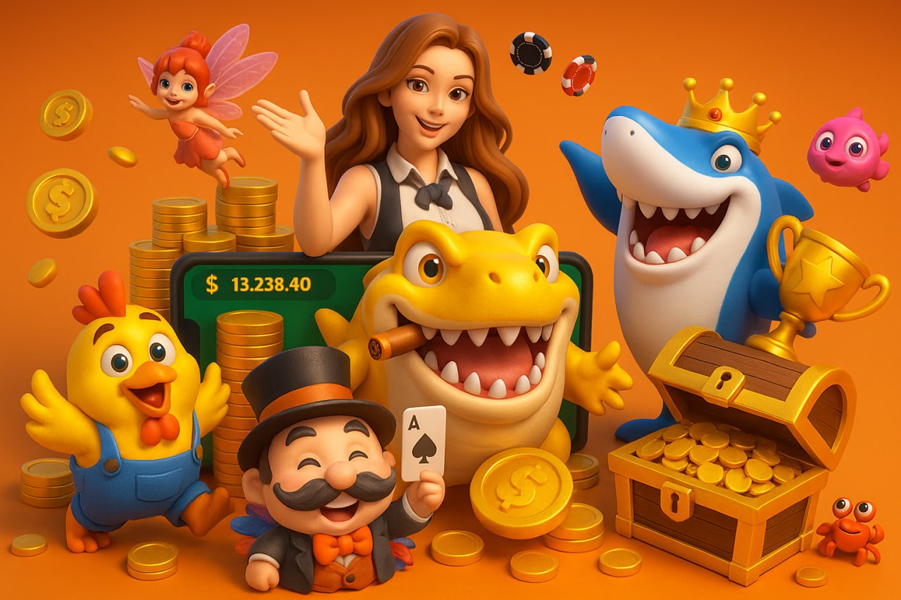 Filipino player enjoying fish shooting game on mobile browser at 55bmw Casino